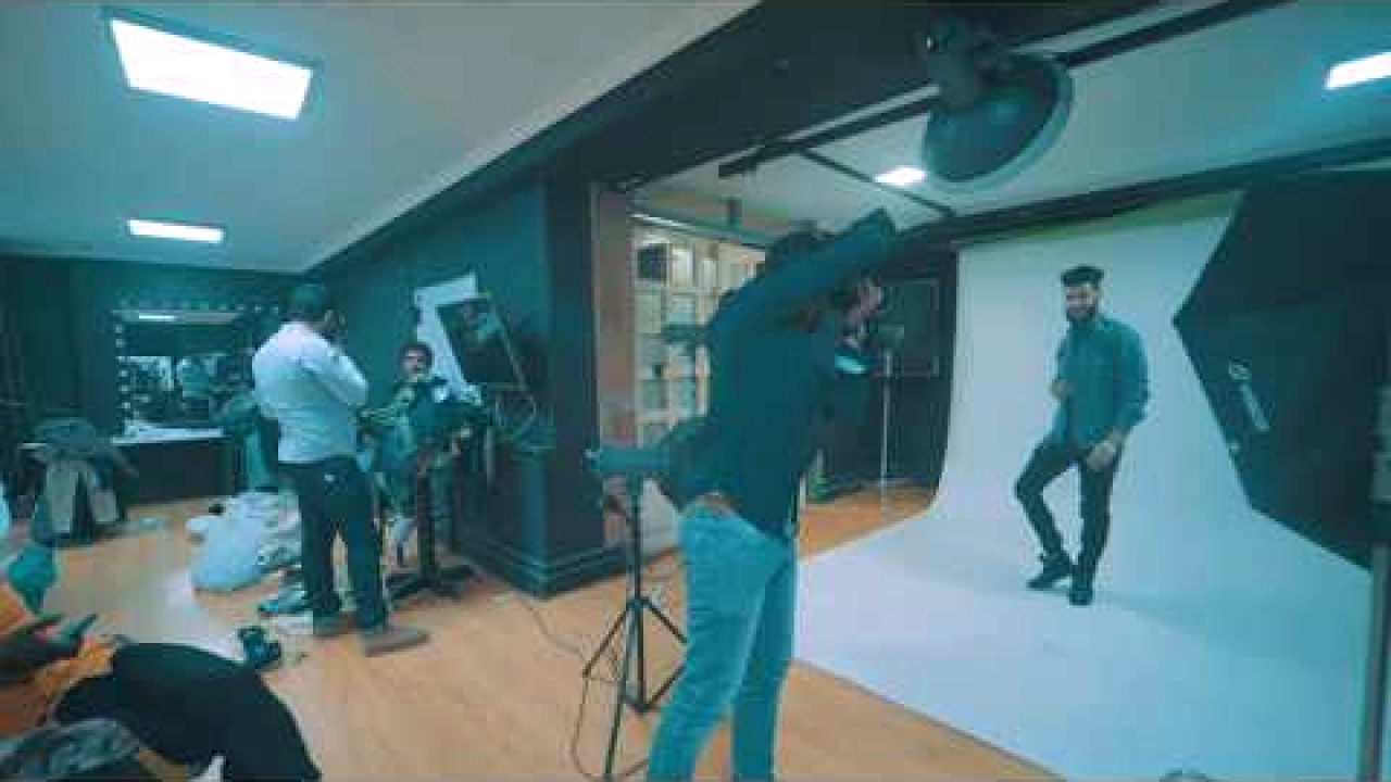 making of Spade fashion photo session at CPC